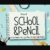 School and Pencil Font