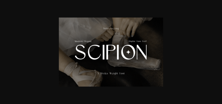 Scipion Font Poster 3