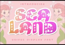 Sealand Font Poster 1
