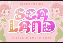 Sealand Font Poster 1