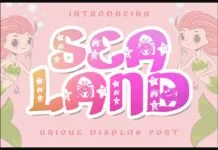 Sealand Font Sealand Font Poster 1