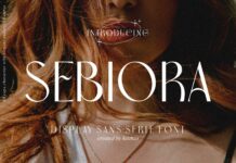 Sebiora Font Poster 1