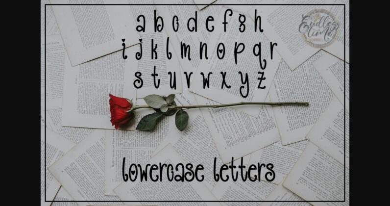 Secret Love Notes Font Poster 4