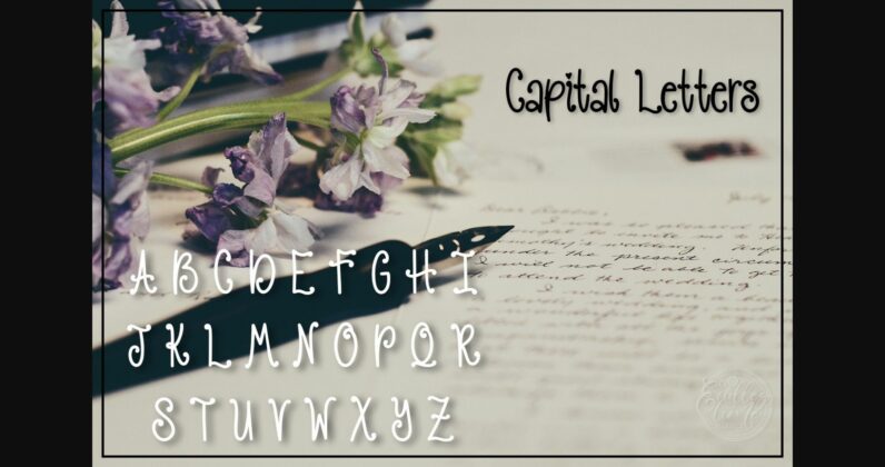 Secret Love Notes Font Poster 7