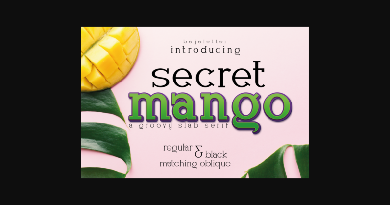 Secret Mango Poster 3