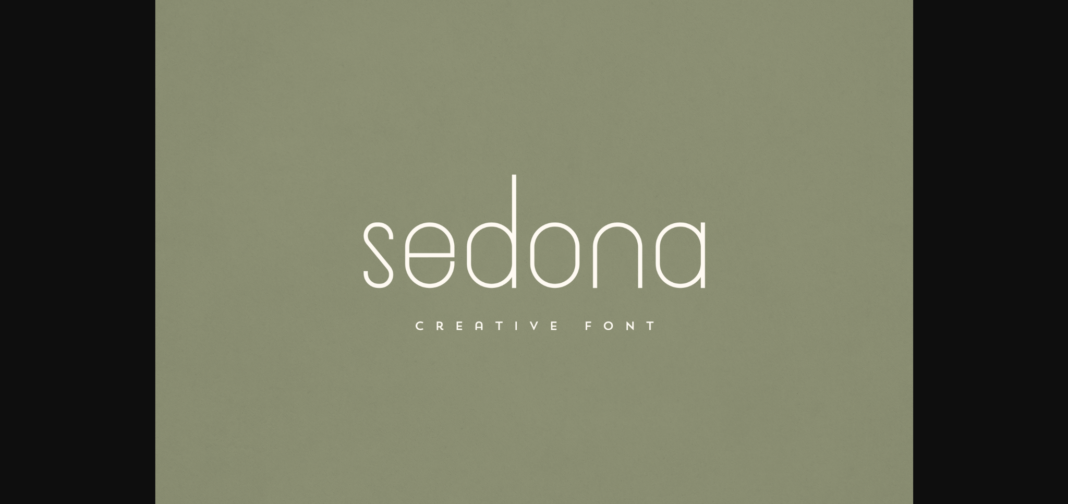 Sedona Font Poster 3