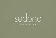 Sedona Font Poster 1