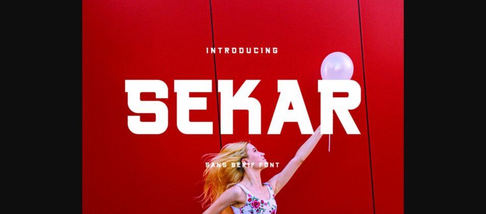 Sekar Font Poster 3