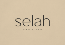 Selah Font Poster 1