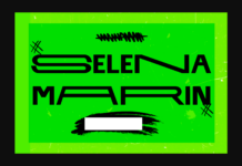 Selena Marin Font Poster 1