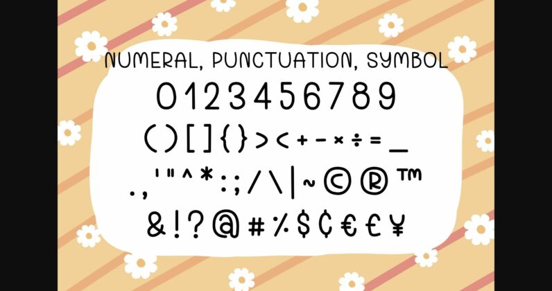 Self Sparkle Font Poster 6