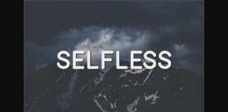 Selfless Font Poster 1