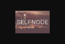 Selfnode Font Poster 1