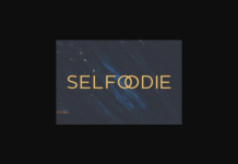 Selfoodie Font Selfoodie Font Poster 1