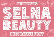 Selna Beauty Font Poster 1