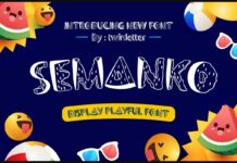 Semanko Font Poster 1