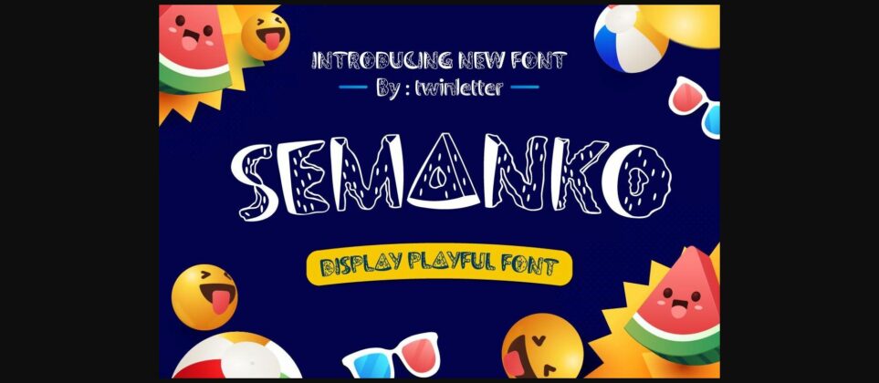 Semanko Font Poster 1