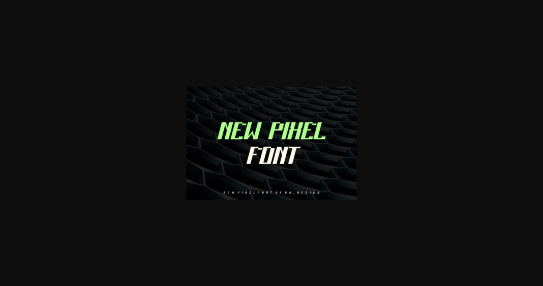 Semi Pixel  Font Poster 4