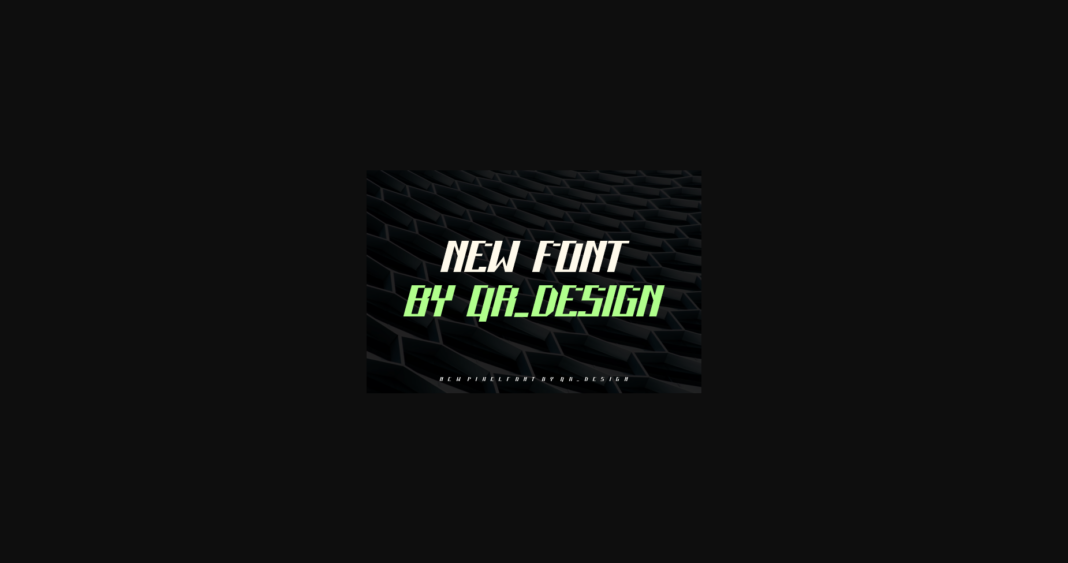 Semi Pixel  Font Poster 5