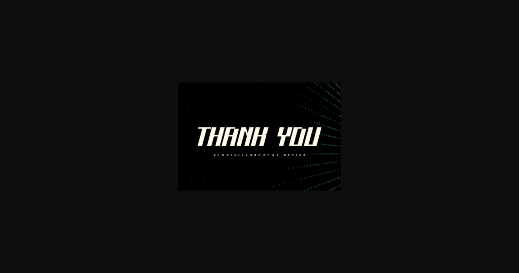 Semi Pixel  Font Poster 7