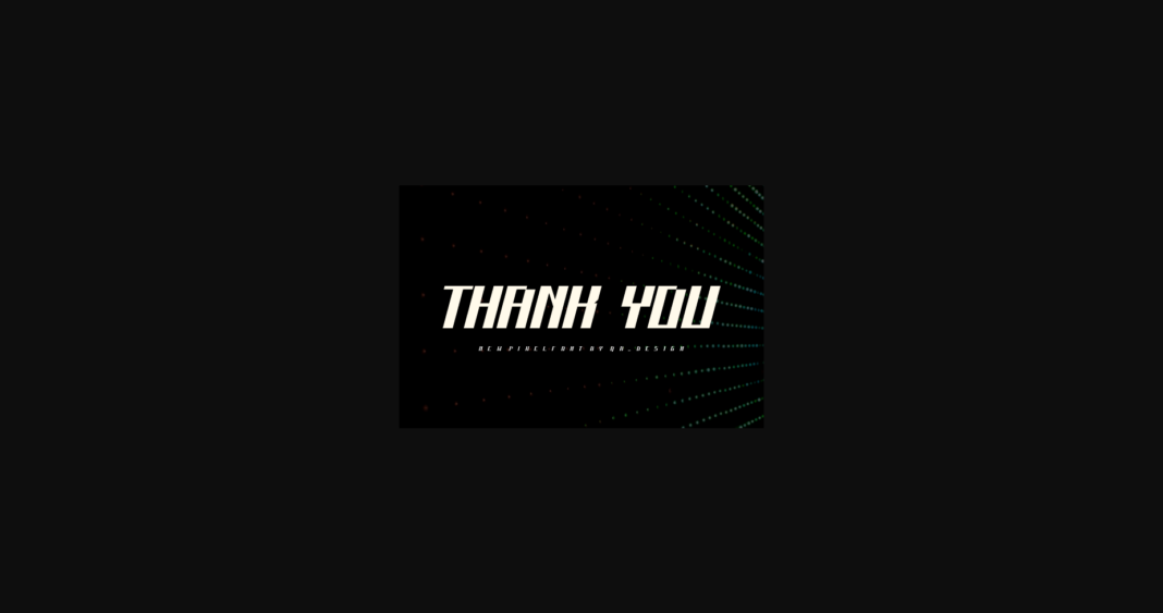 Semi Pixel  Font Poster 7