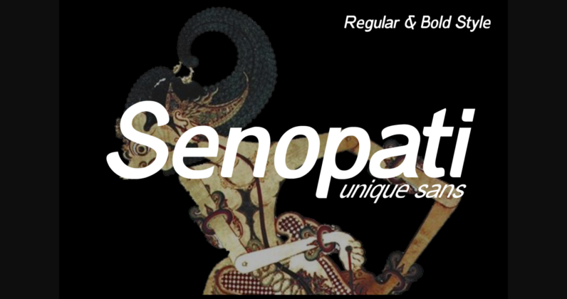 Senopati Font Poster 3