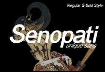 Senopati Font Poster 1