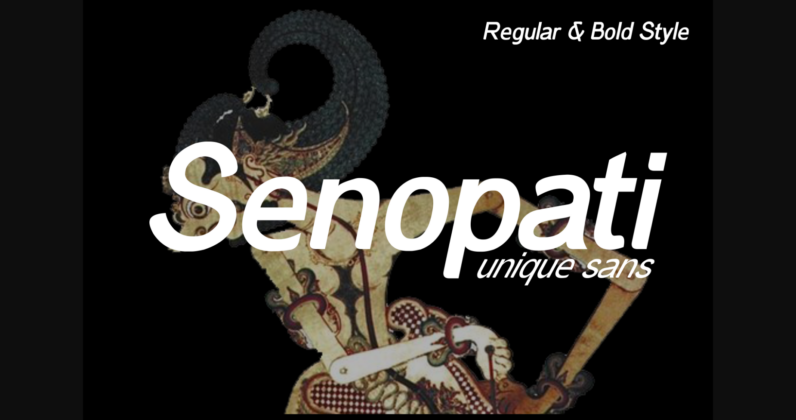 Senopati Font Poster 1