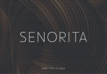 Senorita Font Poster 1