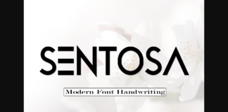 Sentosa Font Poster 1