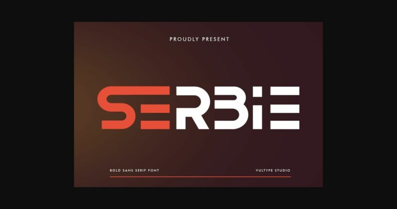 Serbie Font Poster 3