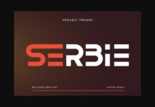 Serbie Font Poster 1