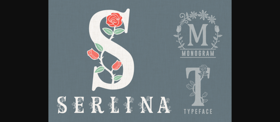 Serlina Font Poster 3