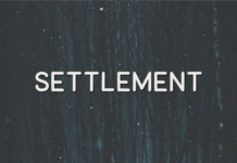 Settlement Font Poster 1