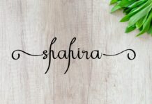 Shahira Font Poster 1