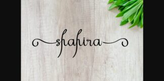 Shahira Font Poster 1