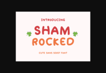 Sham Rocked Font Poster 1