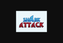 Shark Attack Font Poster 1