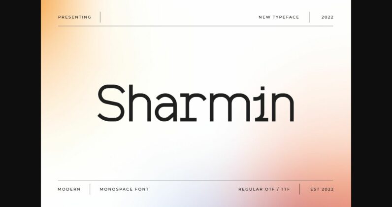 Sharmin Font Poster 3