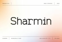 Sharmin Font Poster 1