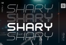 Shary Font Poster 1