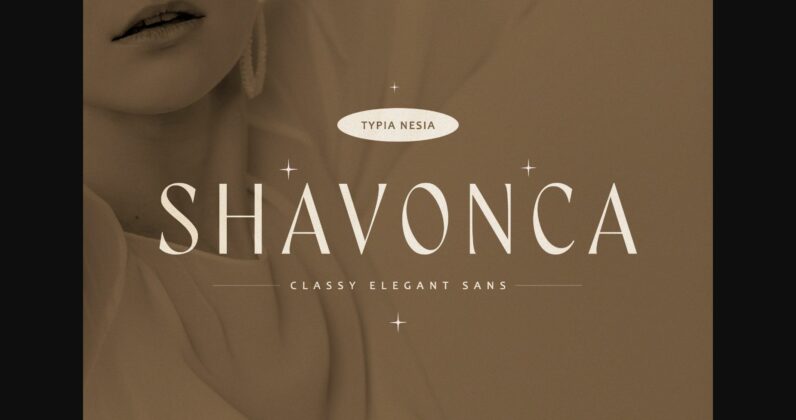 Shavonca Font Poster 3