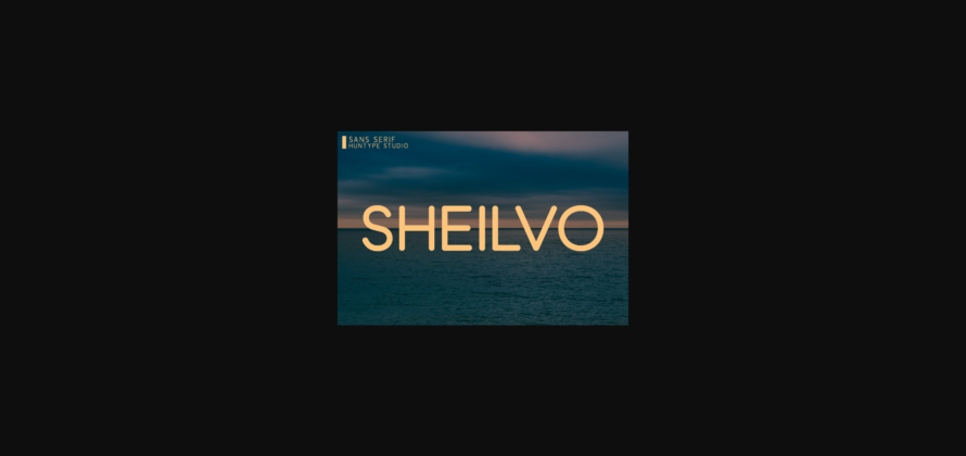 Sheilvo Font Poster 3