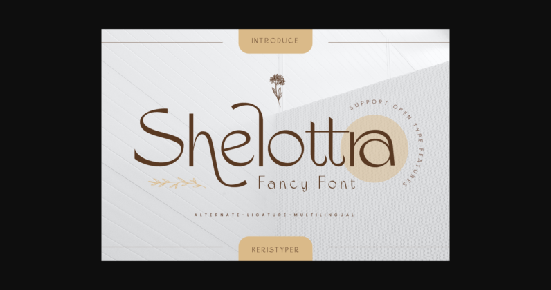 Shelottra Font Poster 1