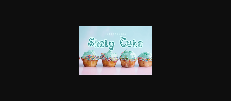 Shely Cute Font Poster 3