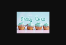 Shely Cute Font Poster 1