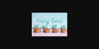 Shely Cute Font Poster 1