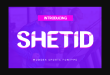 Shetid Font Poster 1