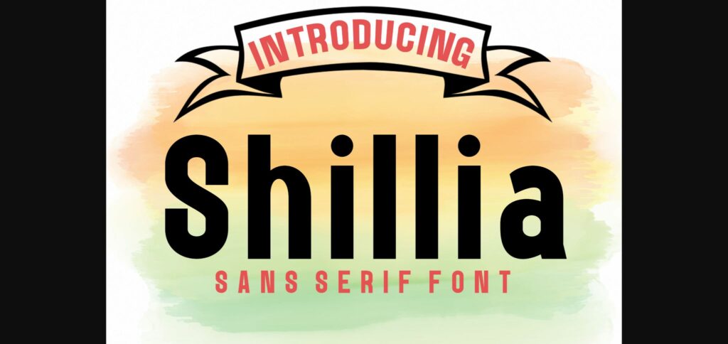 Shillia Font Poster 1