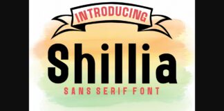 Shillia Font Poster 1